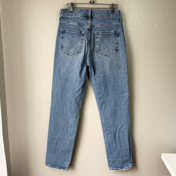 GAP Women’s Sky High Straight Blue Jeans - Picture 7 of 8